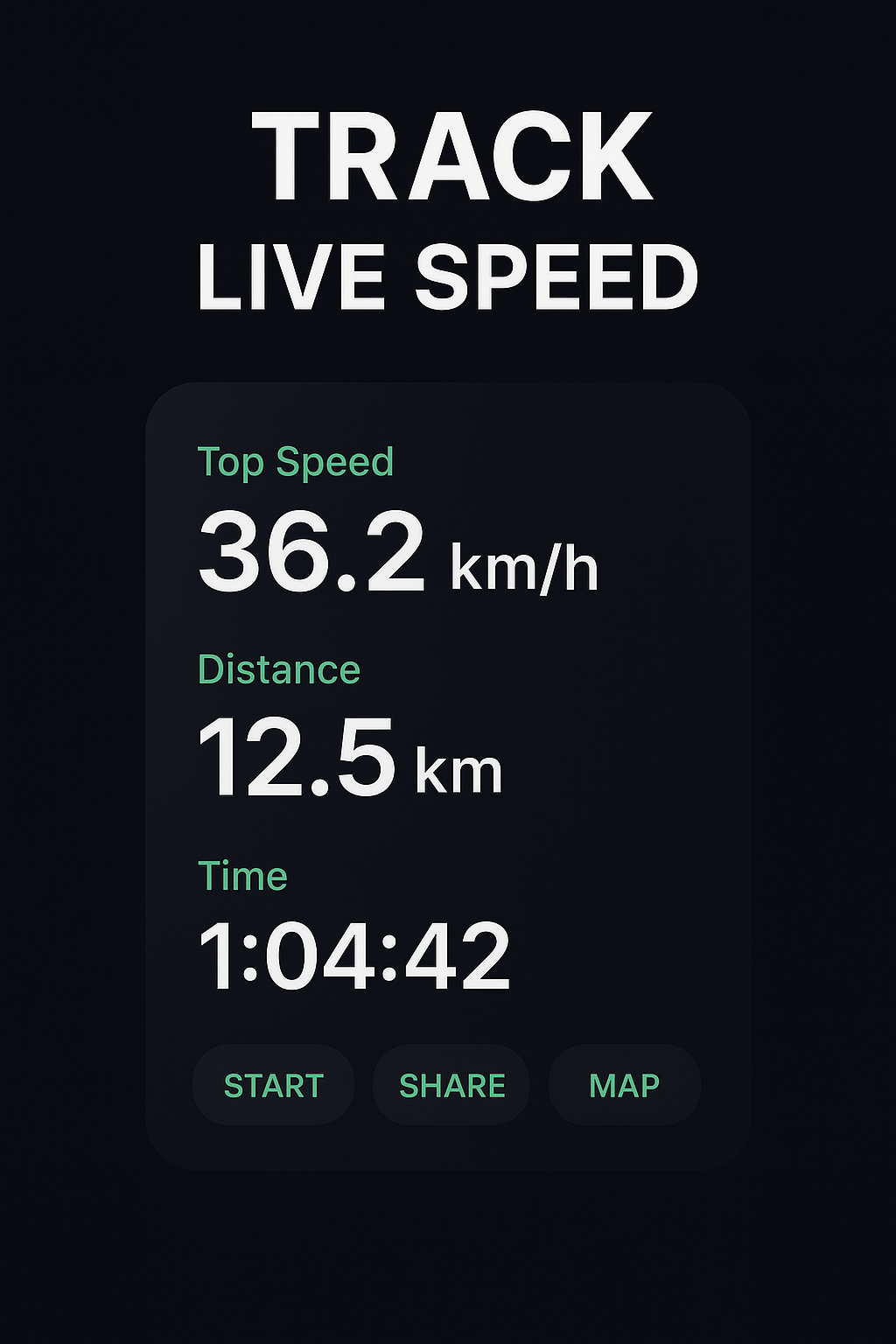 My Trackr - Live Speed