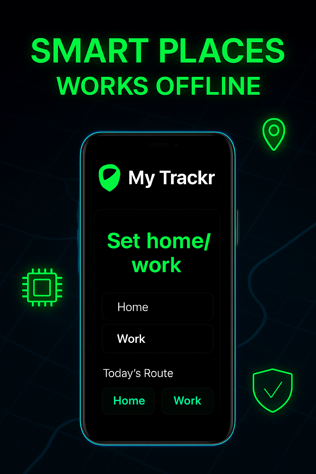 My Trackr - smart places